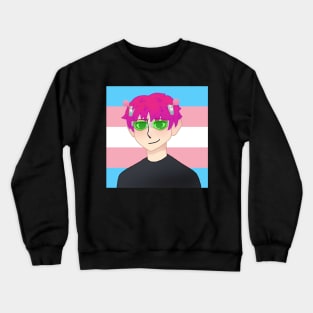 Saiki Trans Pride Crewneck Sweatshirt